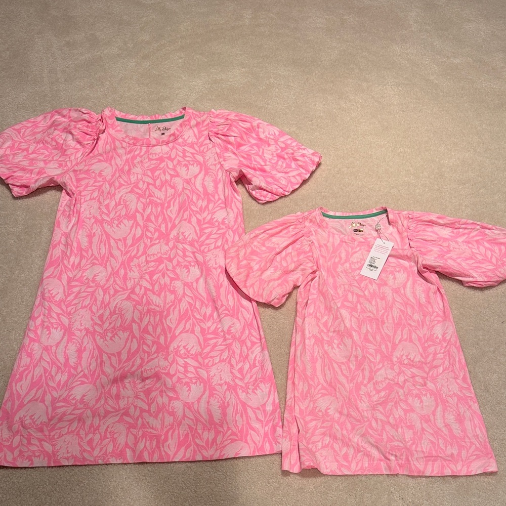 Lilly Pulitzer Pink Floral Dress